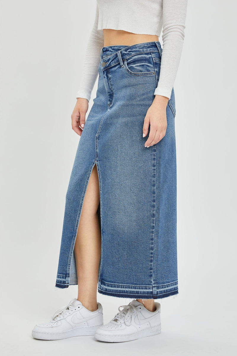 Chelsea Denim Skirt | Jupe NYC