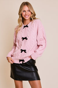 Tracy Bow Cardigan